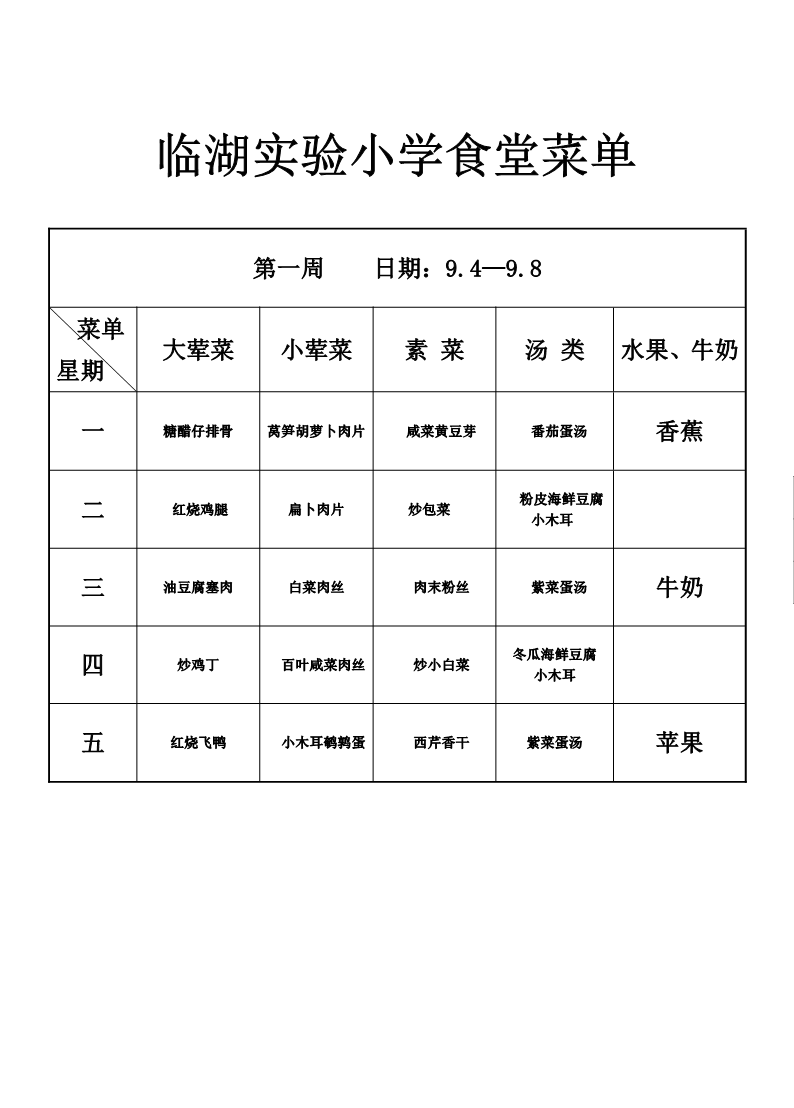 第二周
